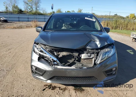 2020 Honda Odyssey Ex from USA, damaged, VIN 5FNRL6H57LB007017
